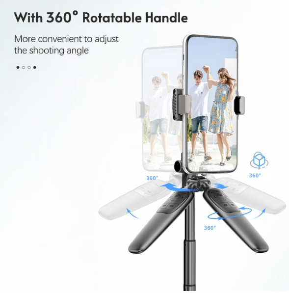 Combined Selfie Stick Tripod